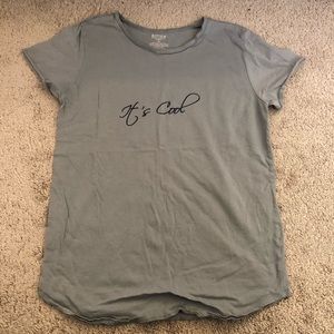 It’s cool tee